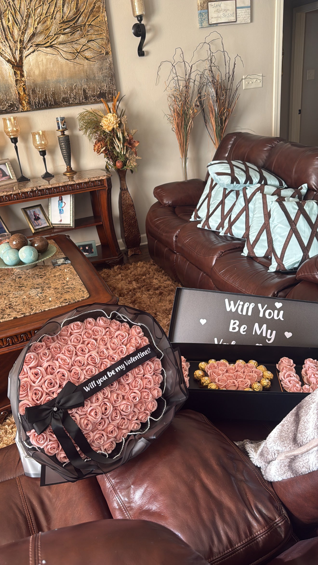 Valentines Day - I love you box (Dusty Pink)